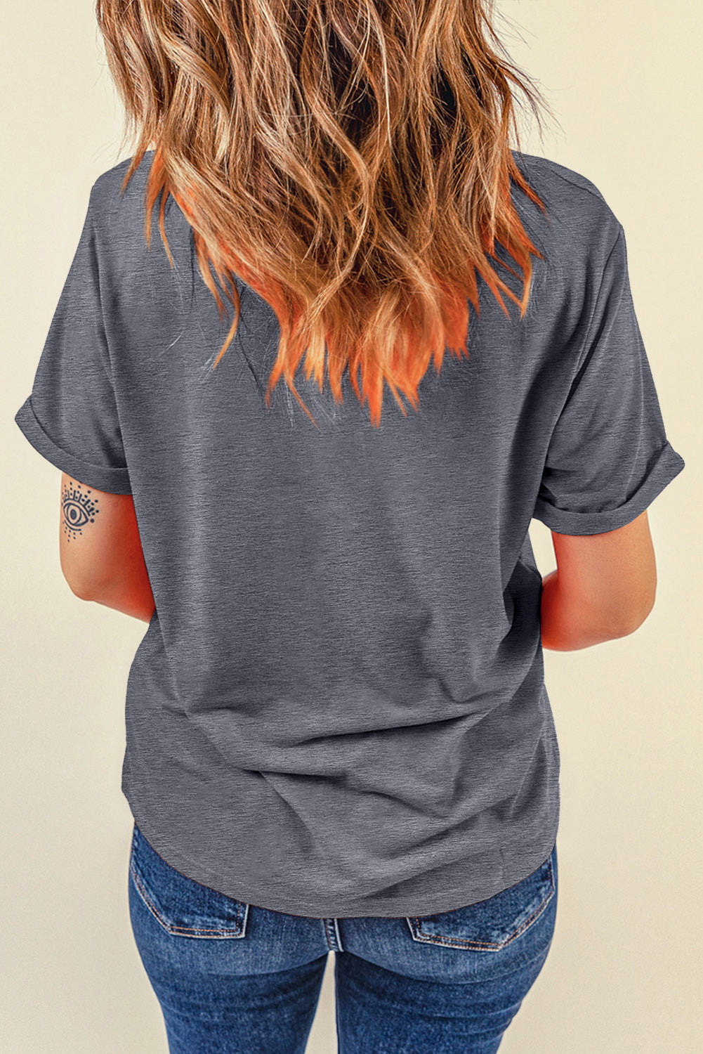 Checkered Baseball  Tee