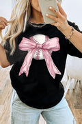 Girly Girl Baseball Bow Shirt