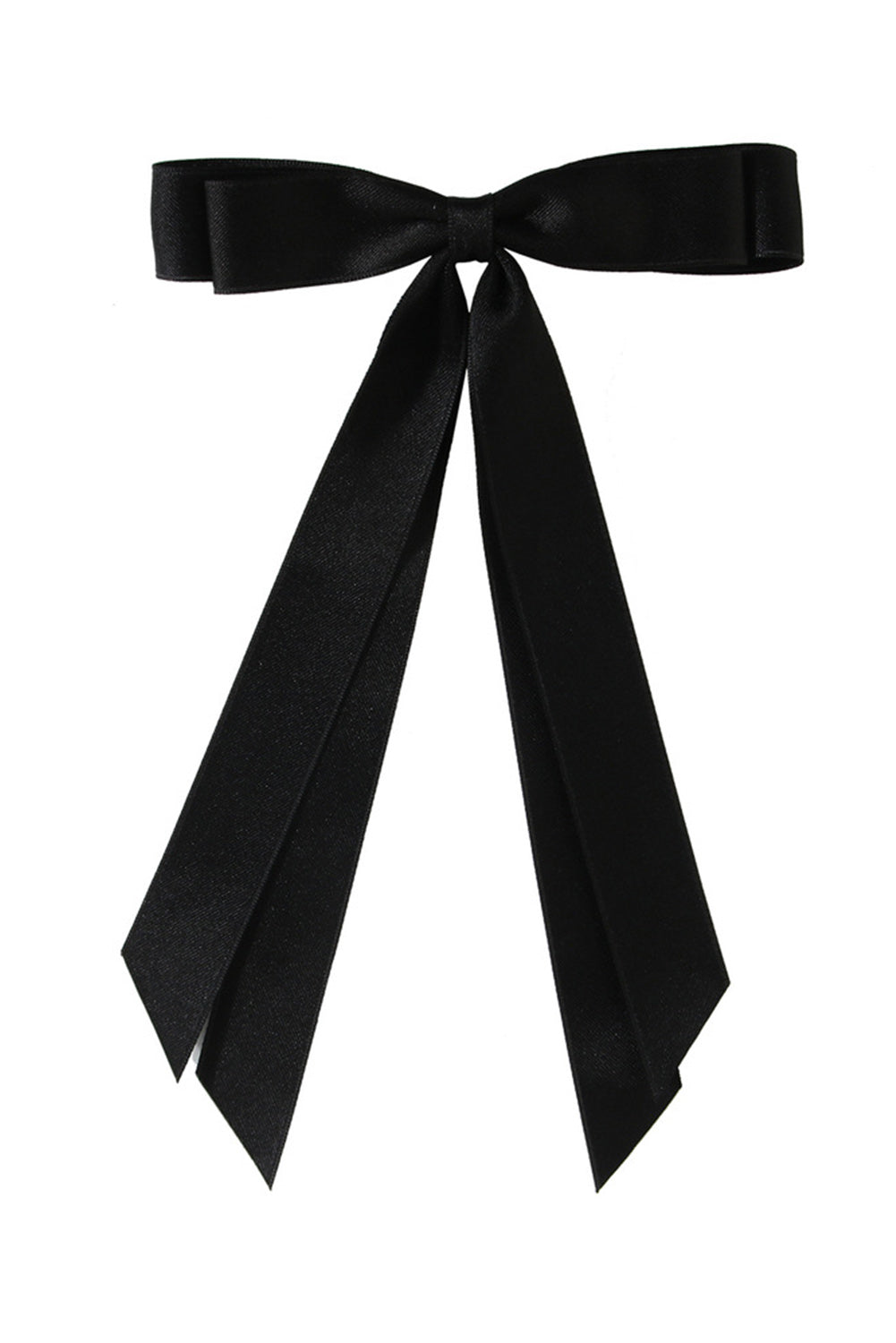Black Bow Knot Alligator Hair Clip