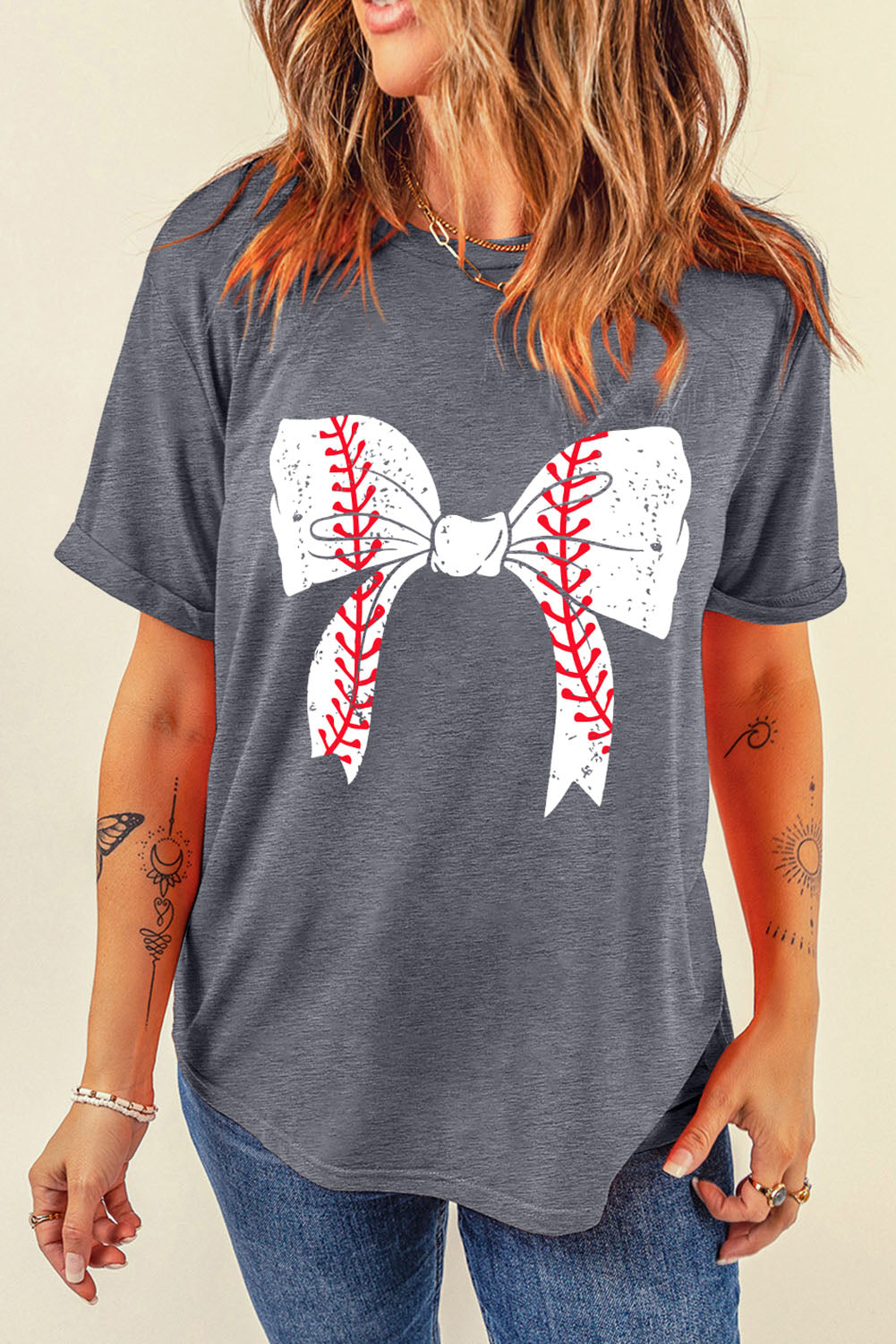 Baseball Babe Bow Shirt