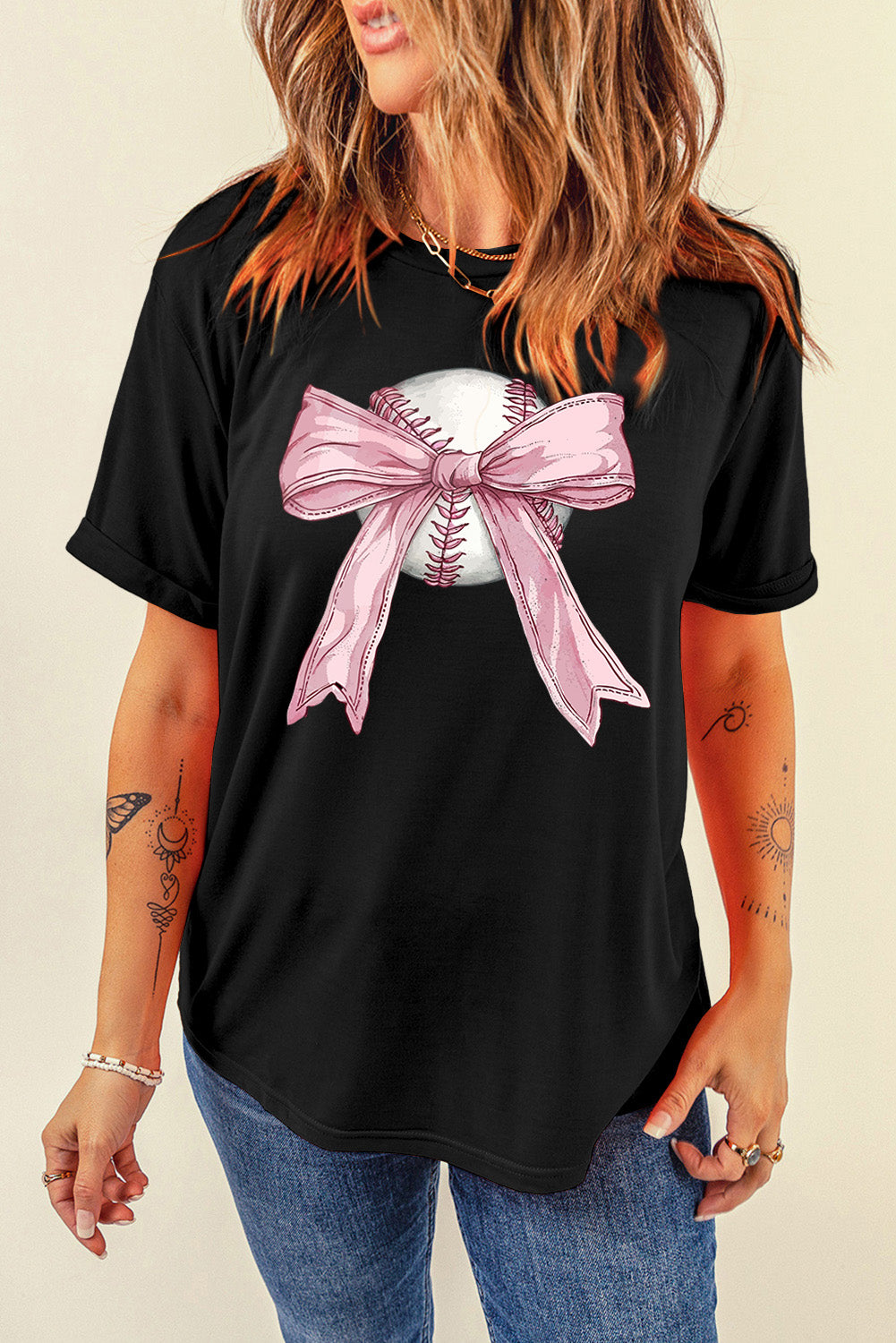 Girly Girl Baseball Bow Shirt