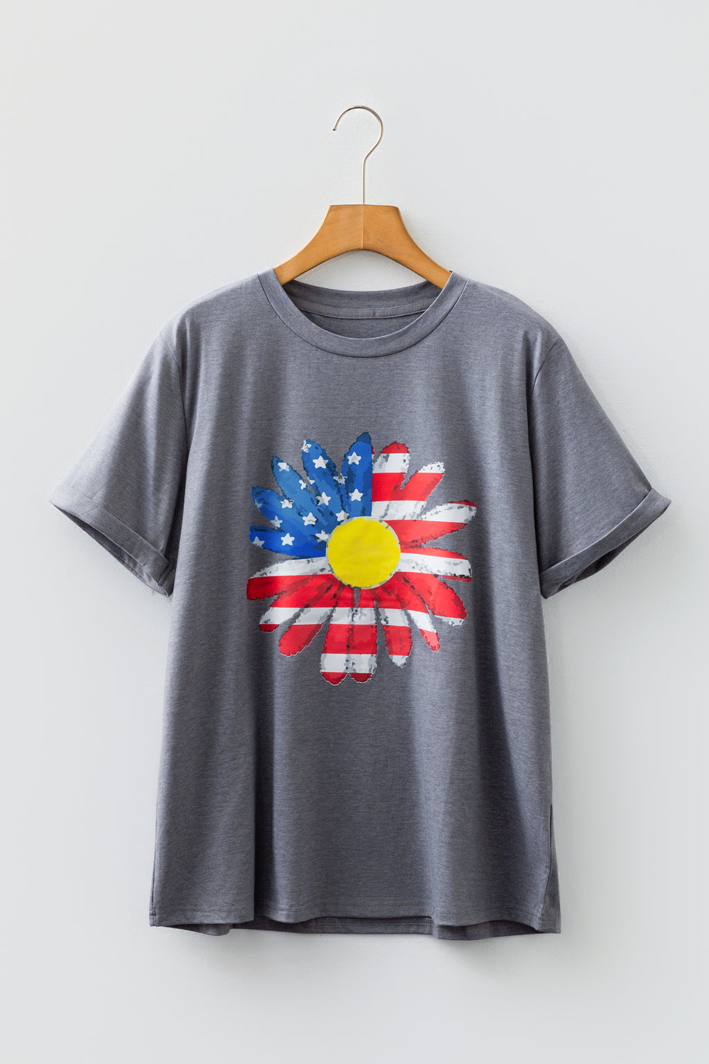 Gray Flag  Sunflower Tee
