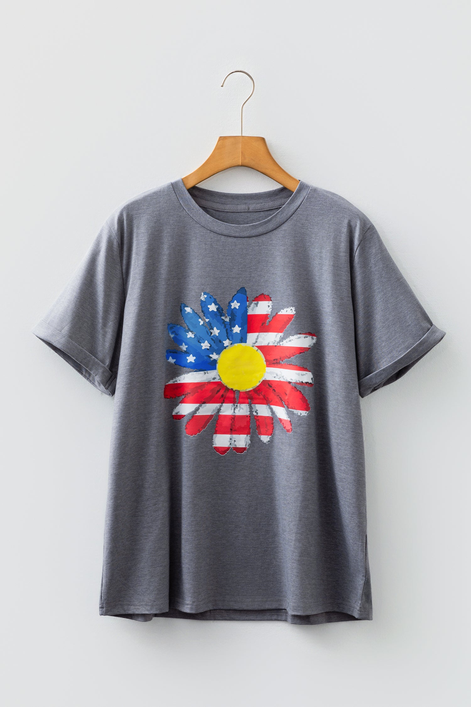 Gray Flag  Sunflower Tee