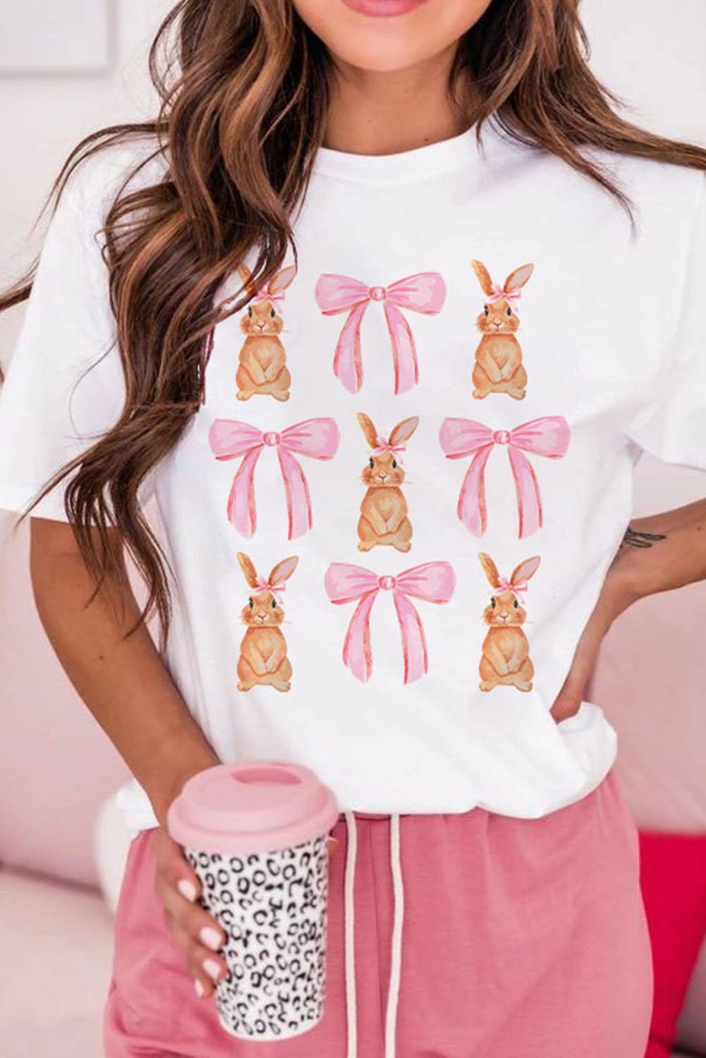 Rabbit Bow Tee 🎀