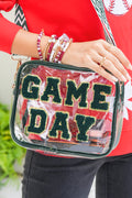 Blackish Green GAME DAY Clear Shoulder Bag