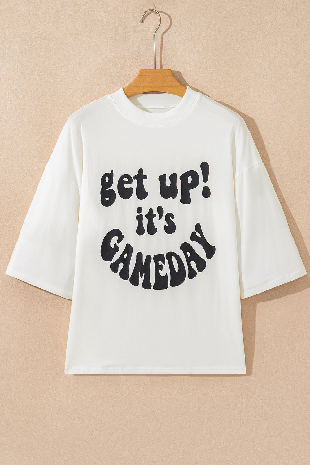 GAME DAY Half Sleeve Oversize T Shirt